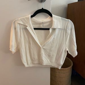 Devon Windsor Amara Top in Ivory- never worn before